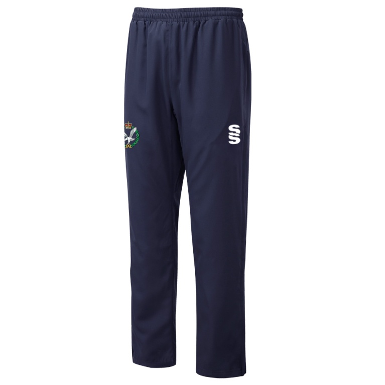 Dual Poplin Track Pant : Navy